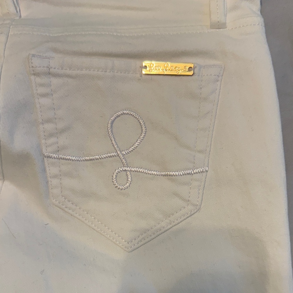 Lilly Pulitzer Women's Crisp White Skinny Jeans - Picture 3 of 6